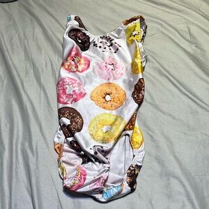 Doughnut gymnastics leotard